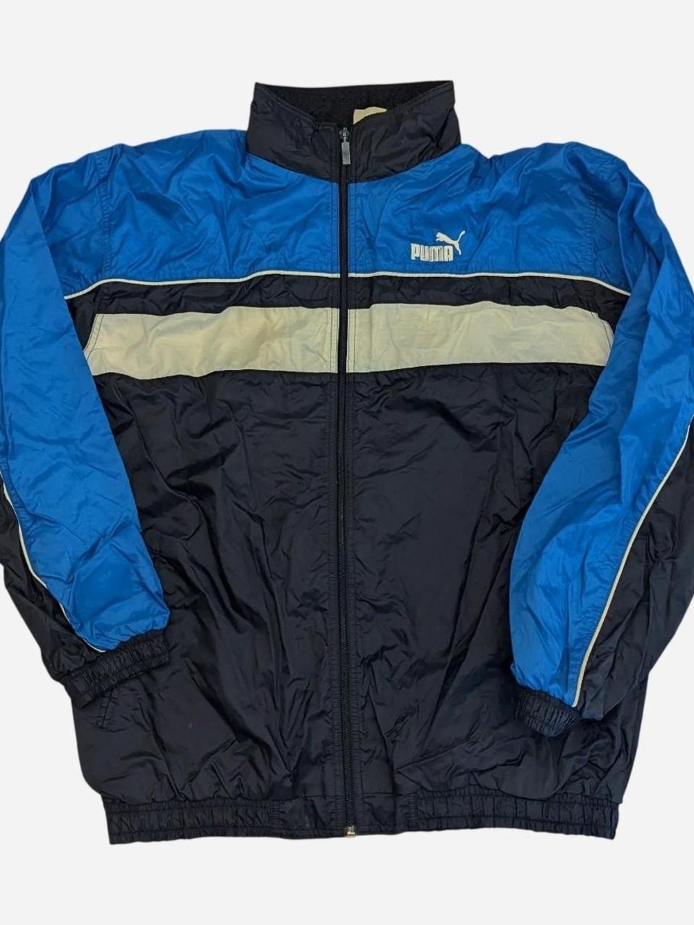 Vintage 90s Color block Puma Track Jacket